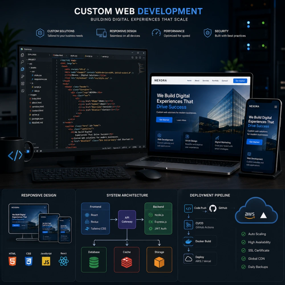 Custom Web Development Services
