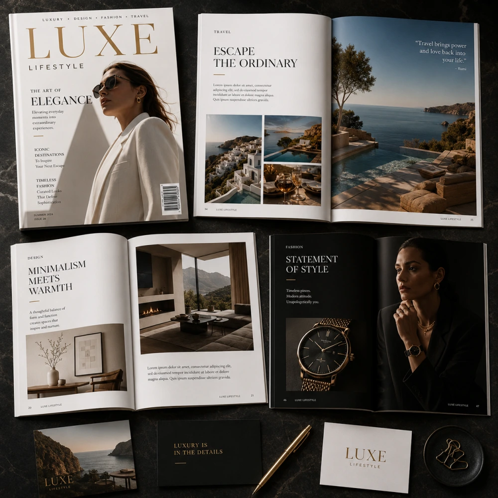 Custom Magazine Design