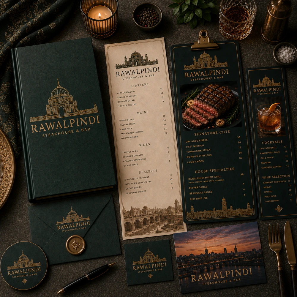 menu design service in rawalpindi