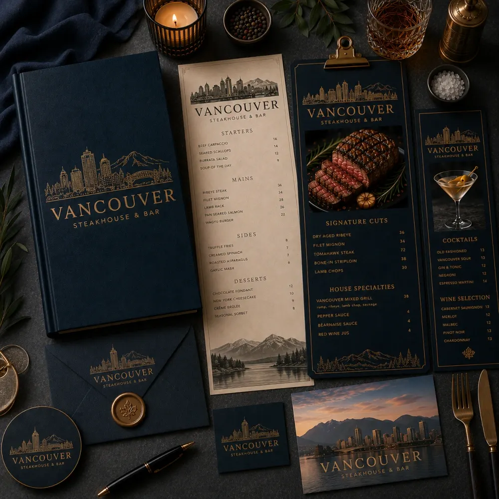 Premium Menu Design Premium menu design