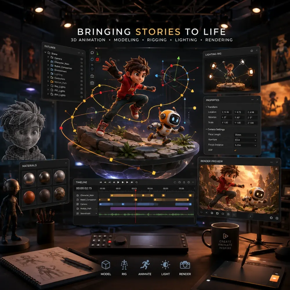 Premium 3d animation