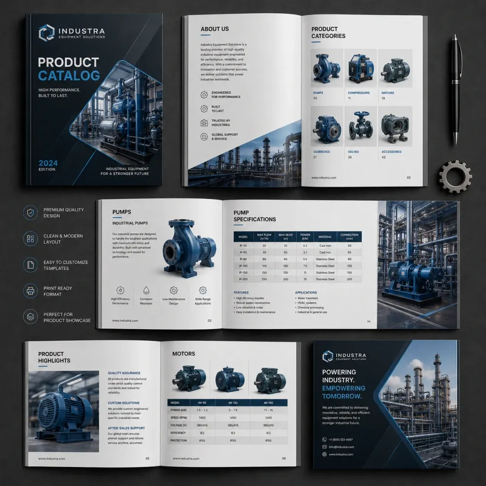 Premium catalog design