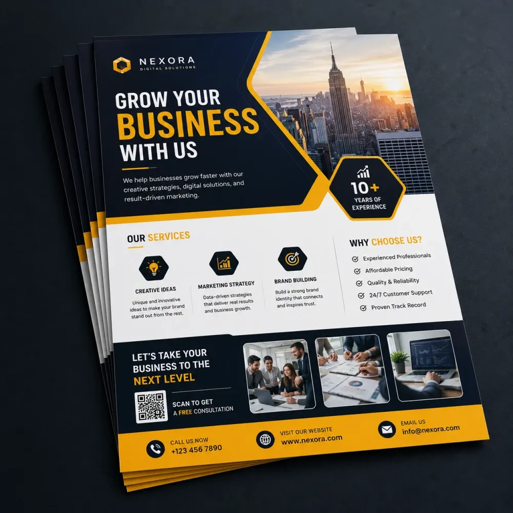 Premium flyer design