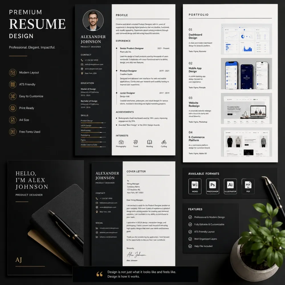 Premium resume design
