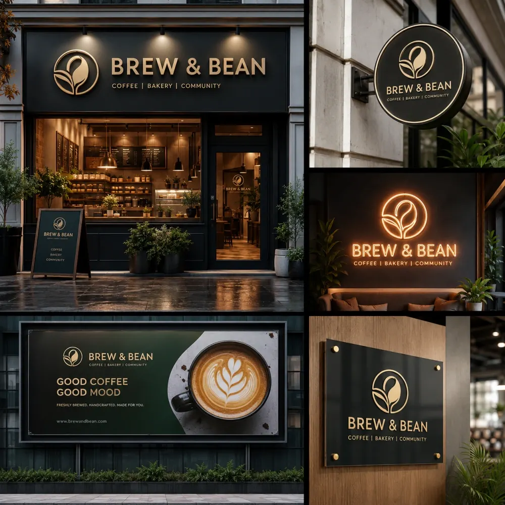 Premium signage design