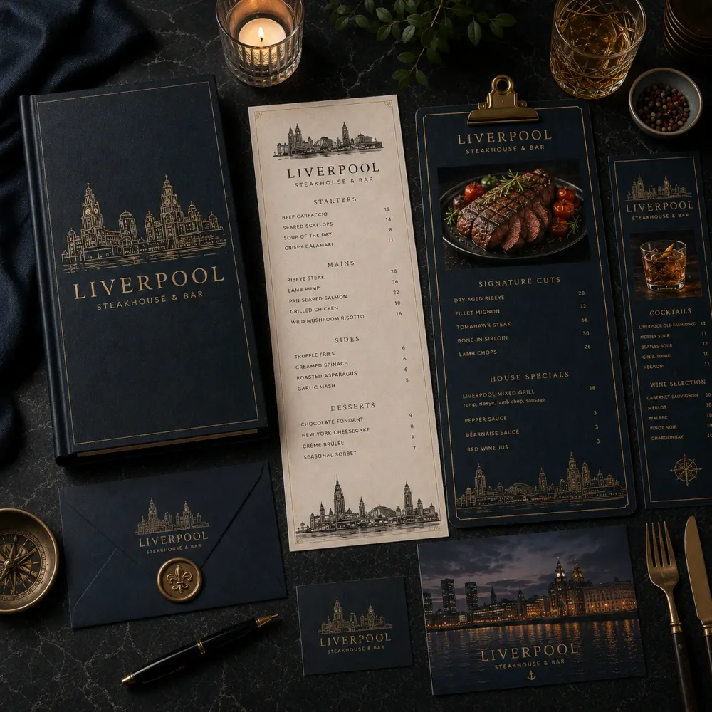 Premium Menu Design Premium menu design