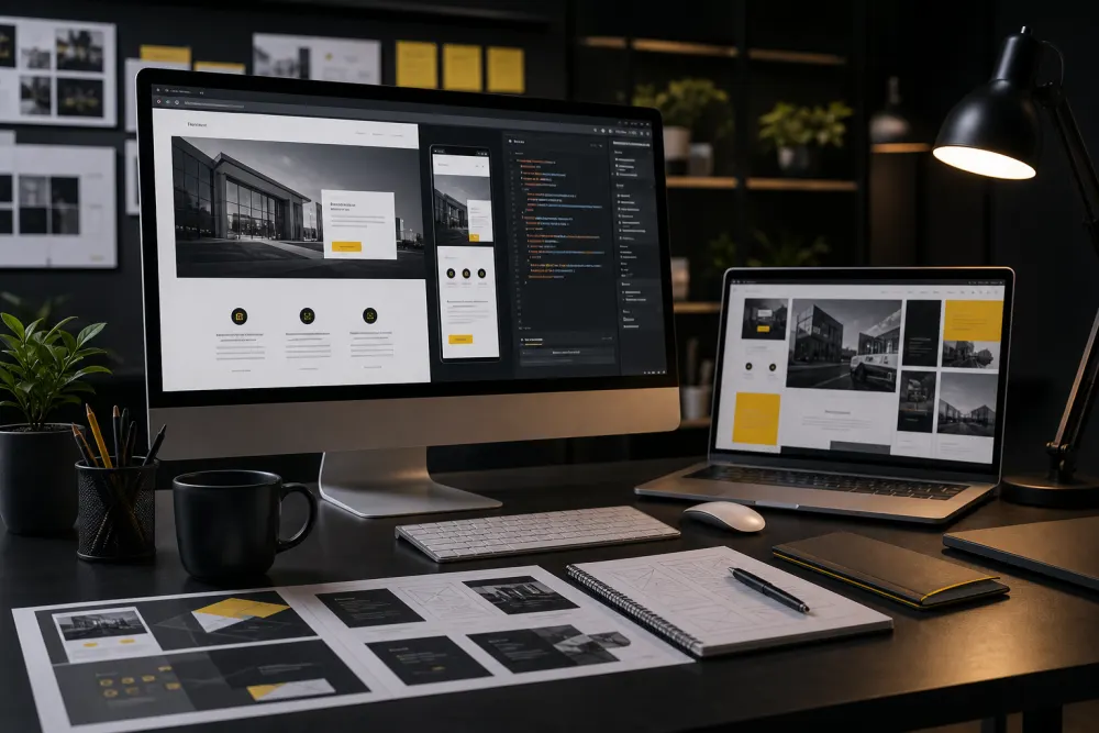 Website design and development
