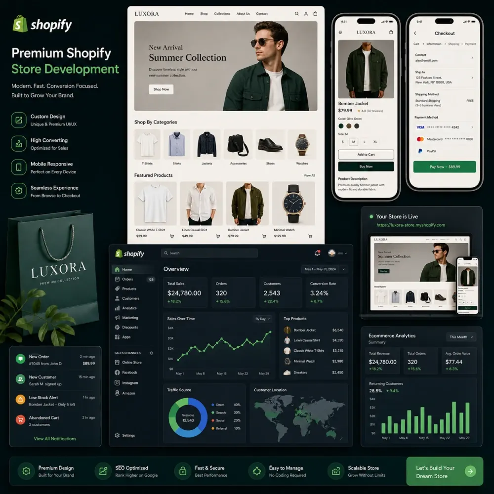 Custom Shopify Development