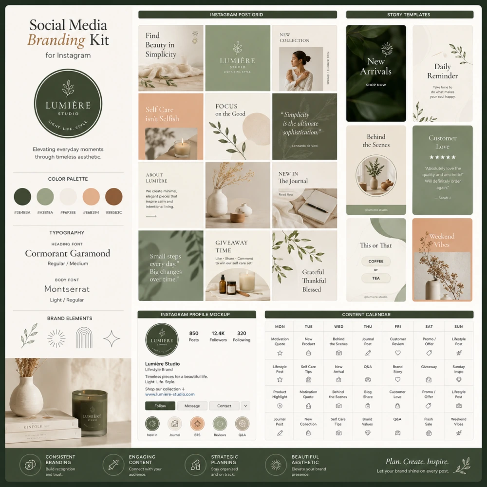 Custom Social Media Branding