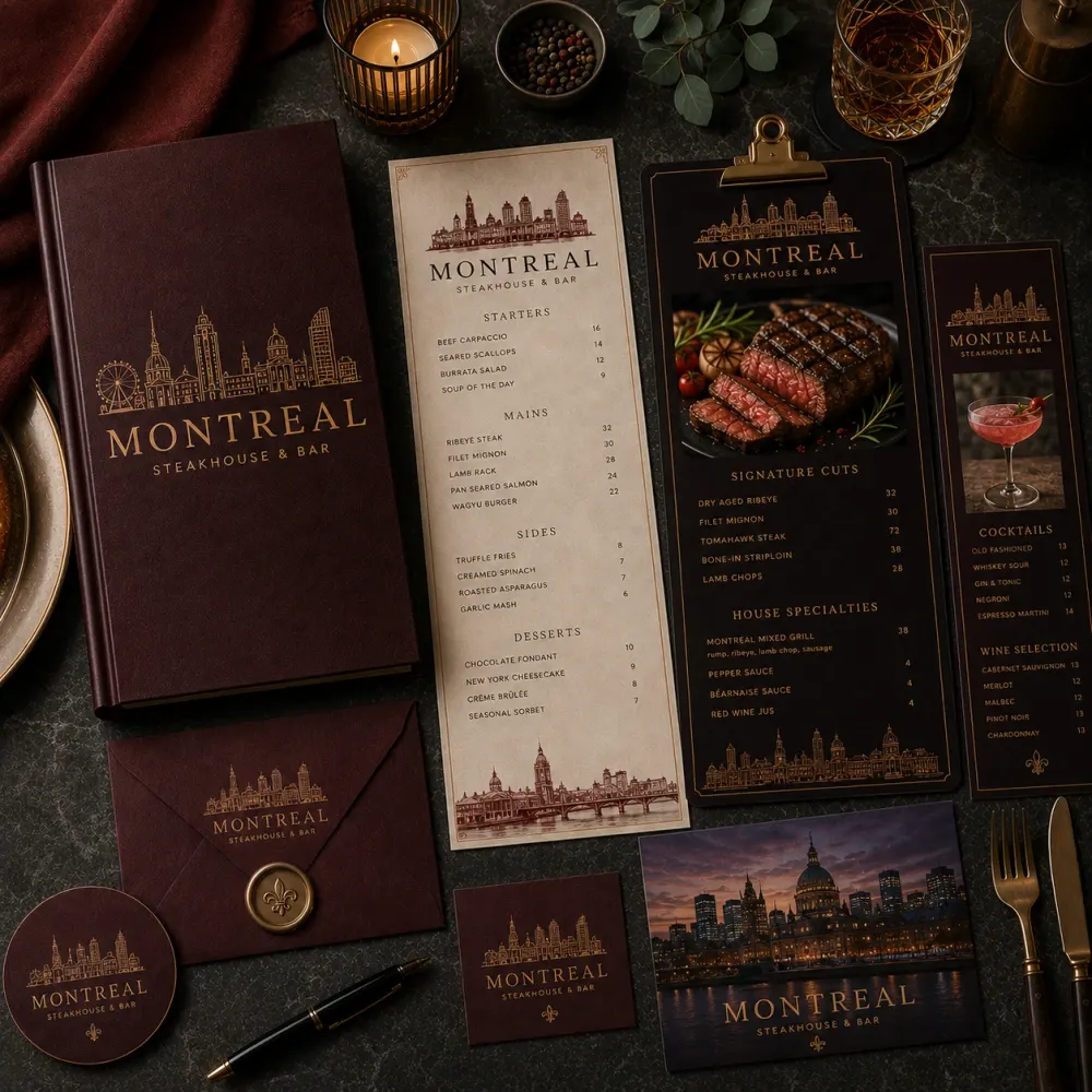 Premium Menu Design Premium menu design