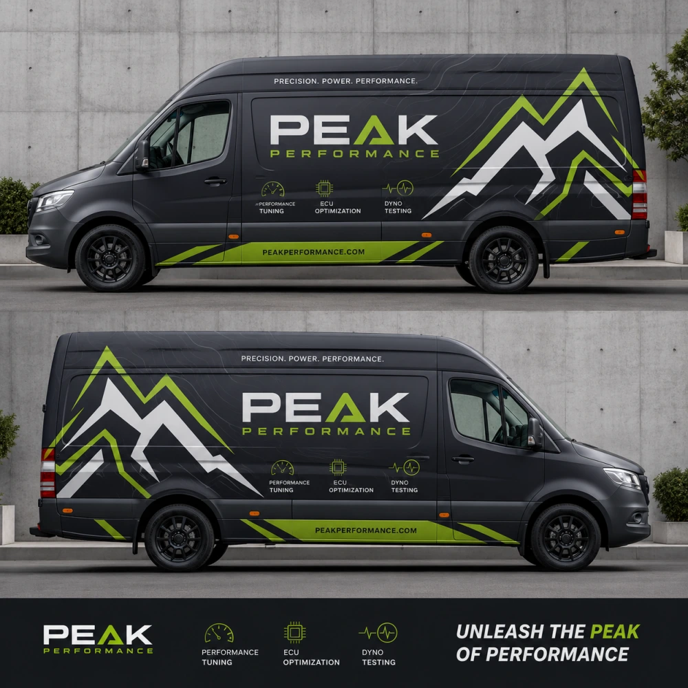 Custom Vehicle Wrap Design