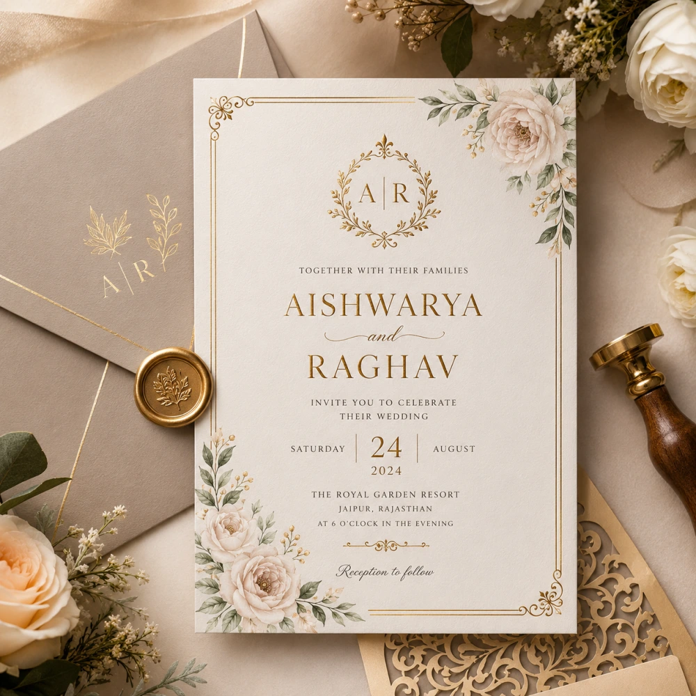 Wedding Invitation Design Services