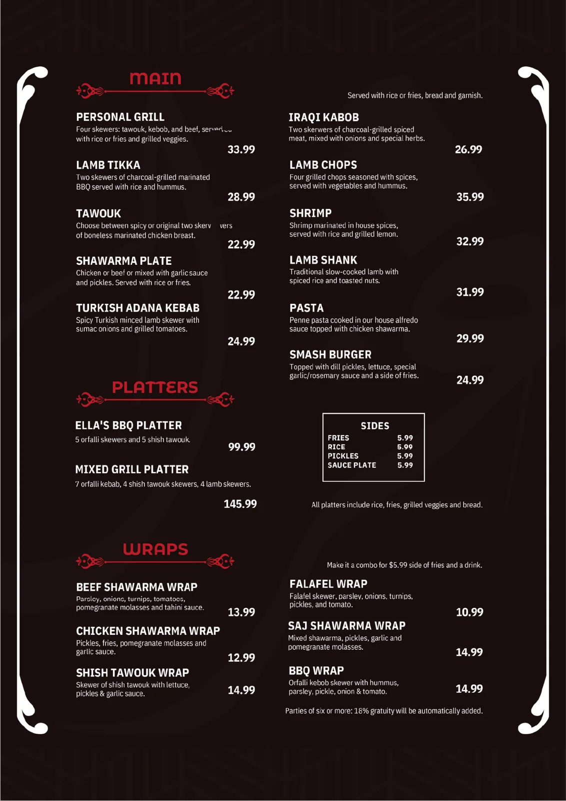 Restaurant Menu Collection — Restaurant Menu Collection