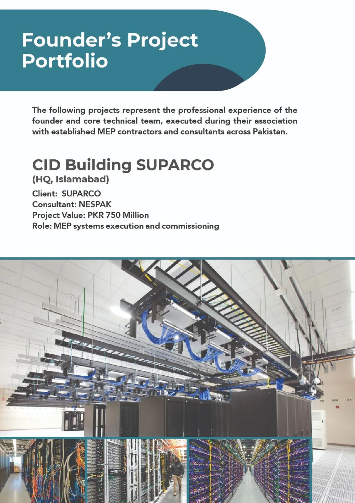 The Engineers — Founder Project Portfolio Suparco