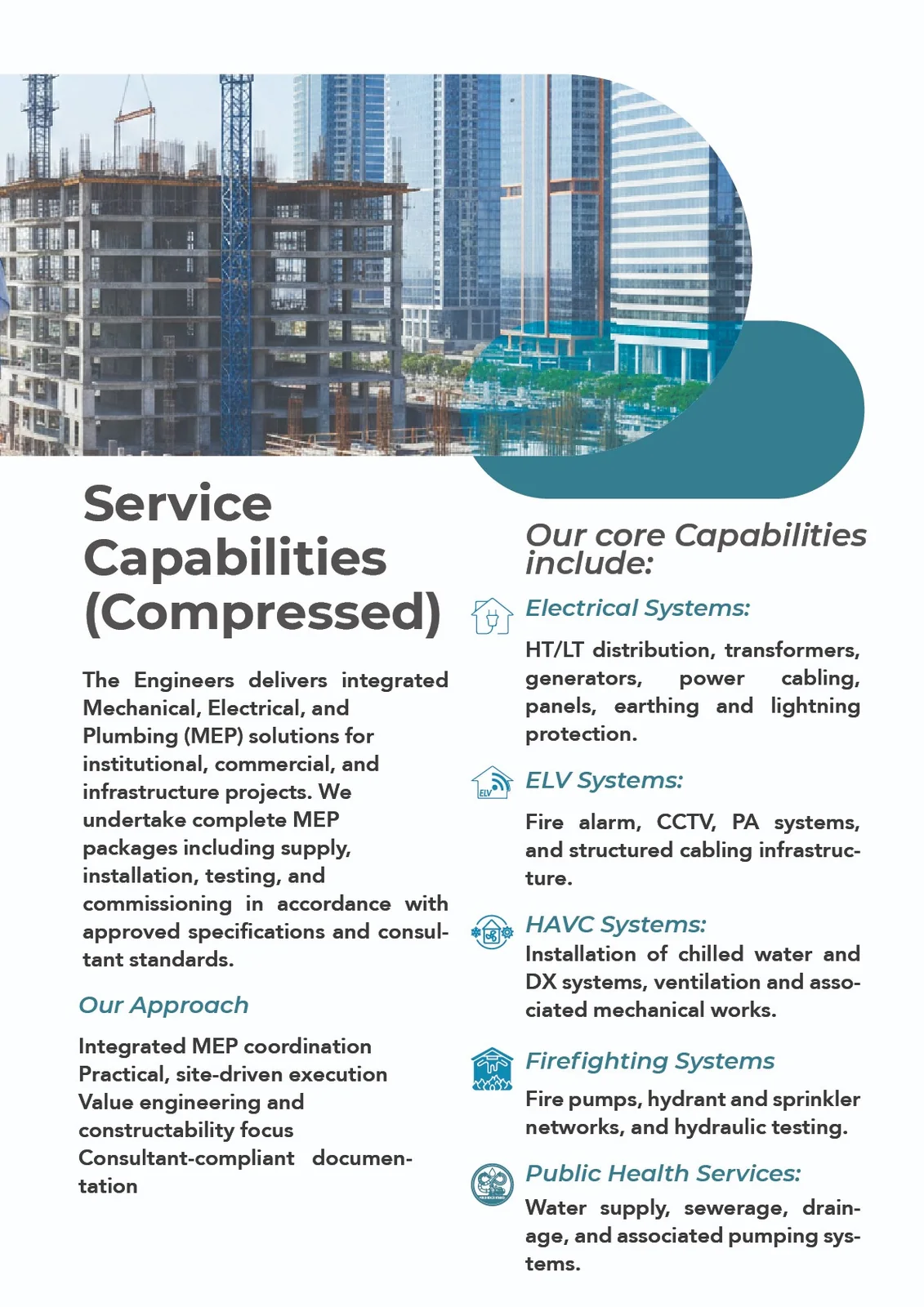 The Engineers — Service Capabilities