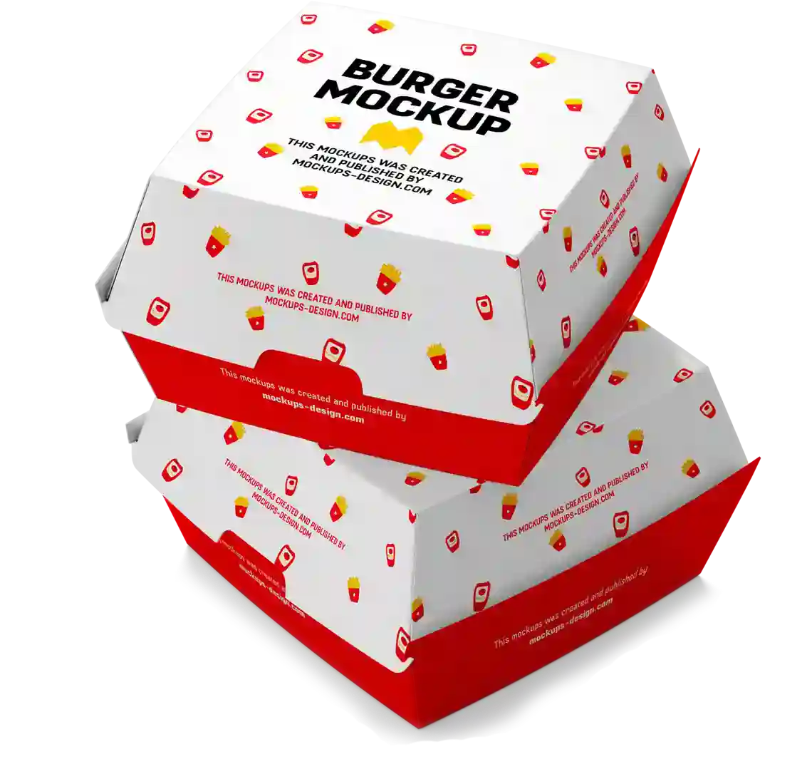 Burger Box Design Packaging