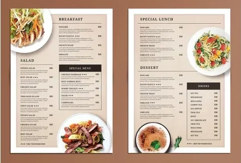 Menu Design