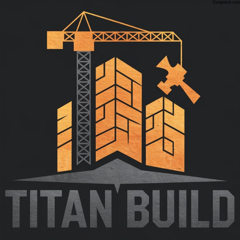 custom construction logo design