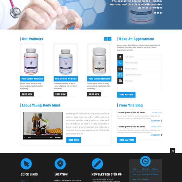 graphic design logos and web pages created in india