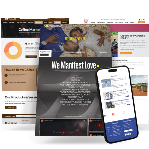 best website design in tanzania