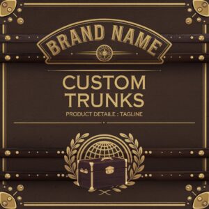 custom trunk label designing