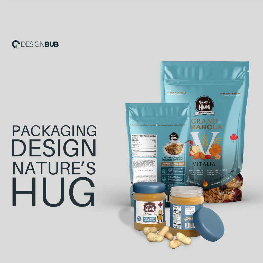 nature hug packaging design