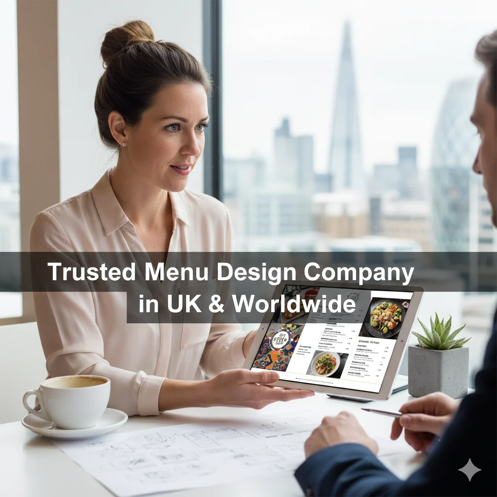 menu design uk