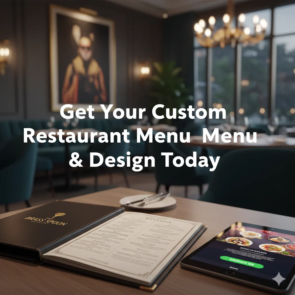 restaurant menu designers